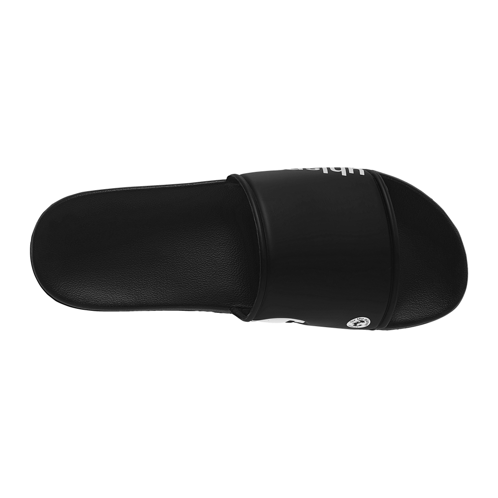 uhlsport Badepantolette (schwarz/weiß)