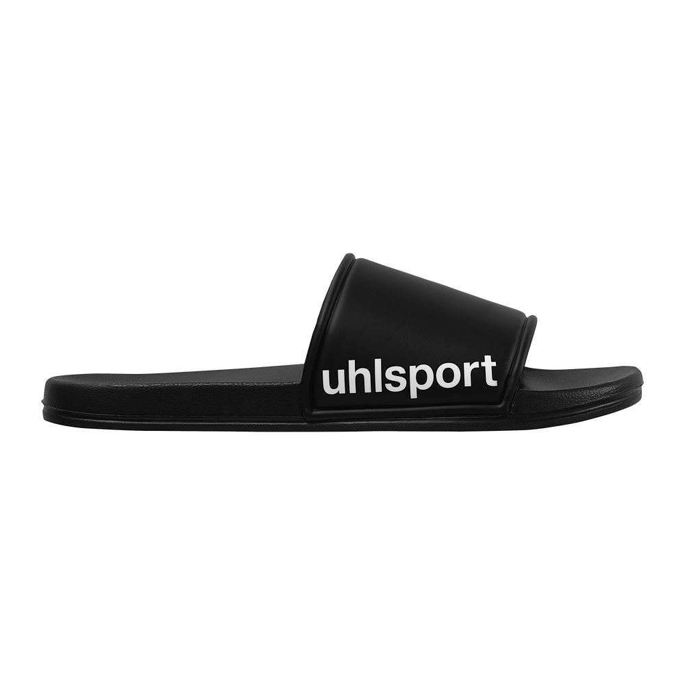 uhlsport Badepantolette (schwarz/weiß)
