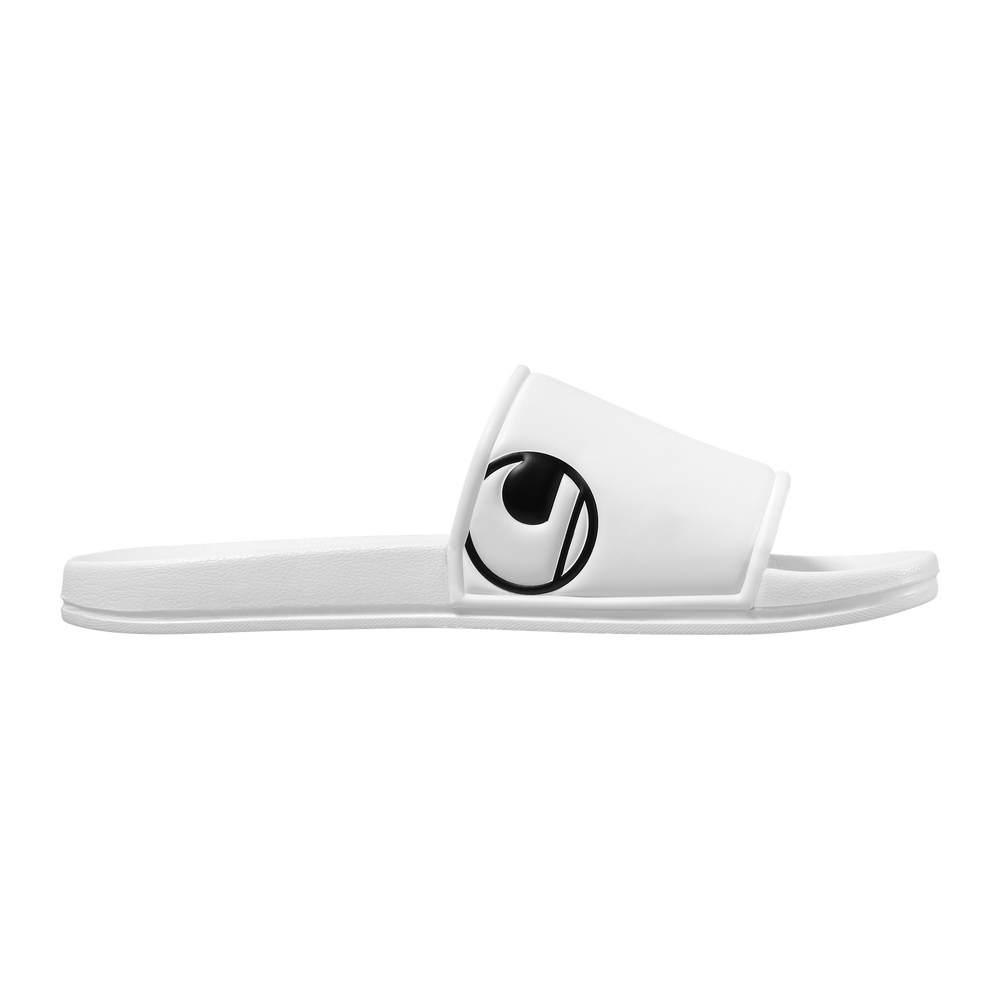 uhlsport Badepantolette (weiß/schwarz)