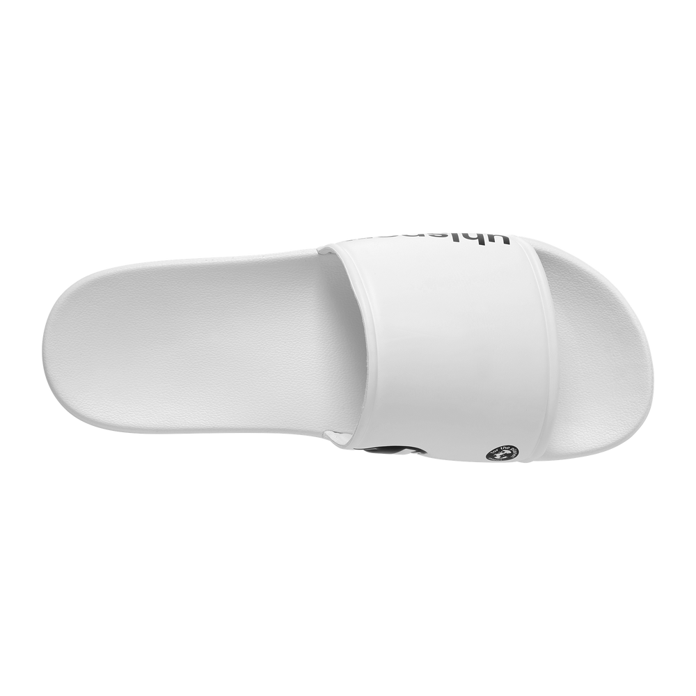 uhlsport Badepantolette (weiß/schwarz)