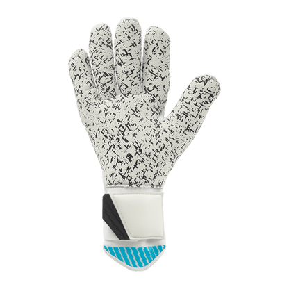 uhlsport FM Cybertec Supergrip+ Finger Surround (weiß/cyberblau/schwarz)
