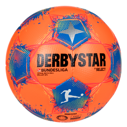 DERBYSTAR Bundesliga Brillant APS High Visible v25 Unisex Orange