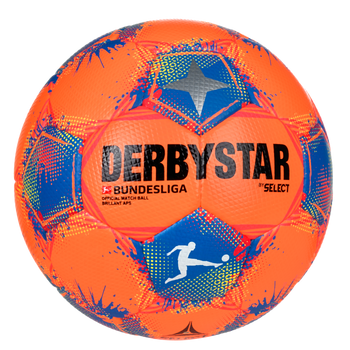 DERBYSTAR Bundesliga Brillant APS High Visible v25 (orange/blau)