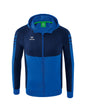 ERIMA Six Wings Trainingsjacke mit Kapuze Kinder Blau