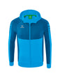 ERIMA Six Wings Trainingsjacke mit Kapuze Kinder Blau