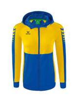 ERIMA Six Wings Trainingsjacke mit Kapuze Damen Blau