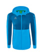 ERIMA Six Wings Trainingsjacke mit Kapuze Damen Blau