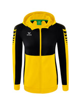 ERIMA Six Wings Trainingsjacke mit Kapuze Damen Gelb
