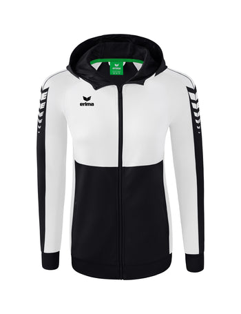 ERIMA Six Wings Trainingsjacke mit Kapuze Damen Schwarz
