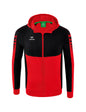 ERIMA Six Wings Trainingsjacke mit Kapuze Unisex Rot