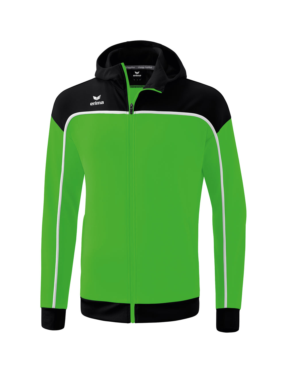 ERIMA CHANGE Trainingsjacke mit Kapuze Kinder Grün