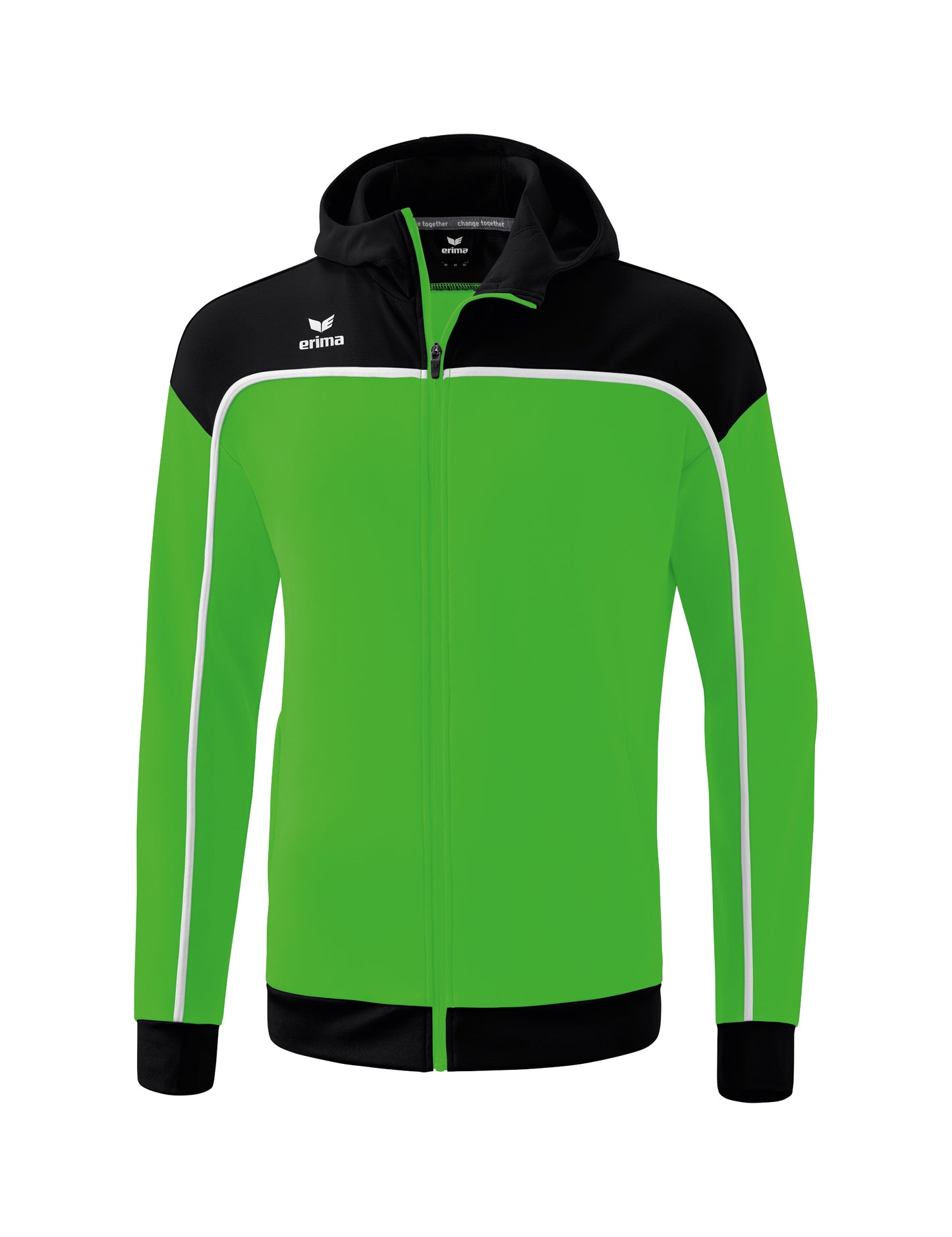 ERIMA CHANGE Trainingsjacke mit Kapuze Kinder Grün