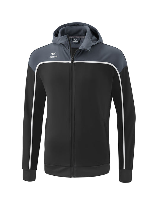 ERIMA CHANGE Trainingsjacke mit Kapuze Kinder Schwarz