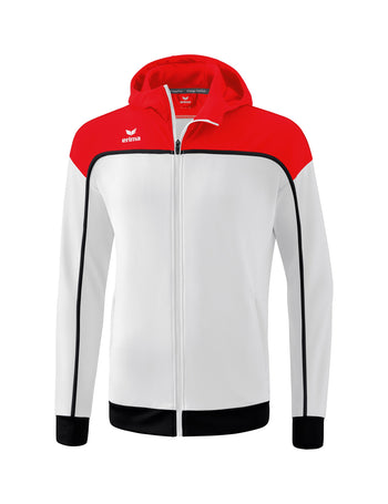 ERIMA CHANGE Trainingsjacke mit Kapuze Kinder Weiß