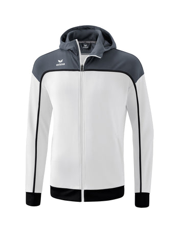 ERIMA CHANGE Trainingsjacke mit Kapuze Unisex Weiß