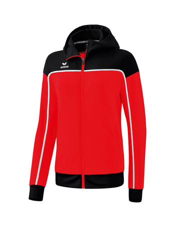 ERIMA CHANGE Trainingsjacke mit Kapuze Damen Rot