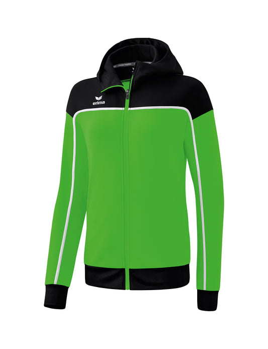 ERIMA CHANGE Trainingsjacke mit Kapuze Damen Grün