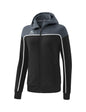 ERIMA CHANGE Trainingsjacke mit Kapuze Damen Schwarz
