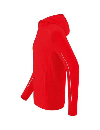 ERIMA LIGA STAR Trainingsjacke mit Kapuze (rot/weiß)