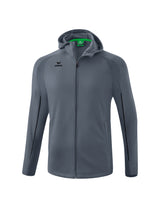 ERIMA LIGA STAR Trainingsjacke mit Kapuze Kinder Grau