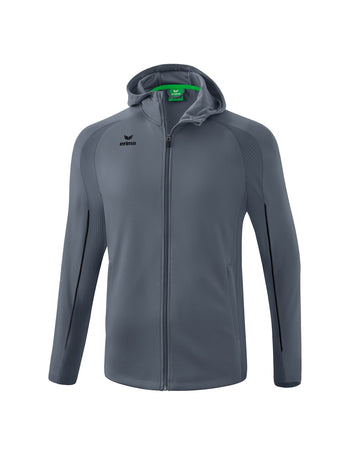 ERIMA LIGA STAR Trainingsjacke mit Kapuze Kinder Grau