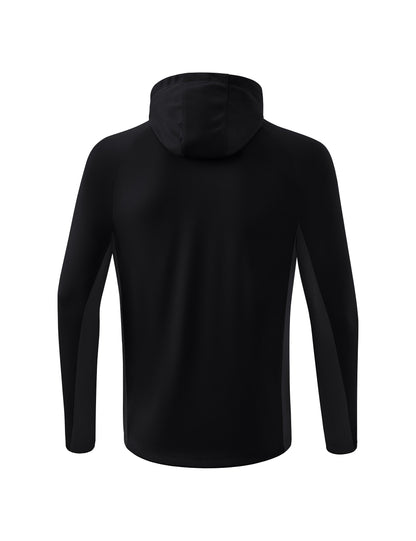 ERIMA LIGA STAR Trainingsjacke mit Kapuze (schwarz/weiß)