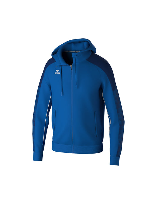 ERIMA EVO STAR Trainingsjacke mit Kapuze Kinder Blau