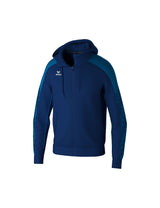 ERIMA EVO STAR Trainingsjacke mit Kapuze Unisex Blau