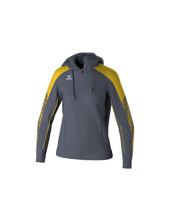 ERIMA EVO STAR Trainingsjacke mit Kapuze Damen Grau