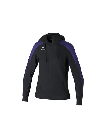 ERIMA EVO STAR Trainingsjacke mit Kapuze Damen Schwarz