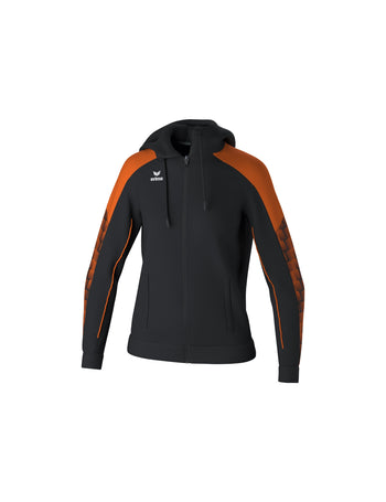 ERIMA EVO STAR Trainingsjacke mit Kapuze Damen Schwarz