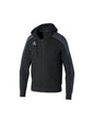 ERIMA EVO STAR Trainingsjacke mit Kapuze Unisex Schwarz