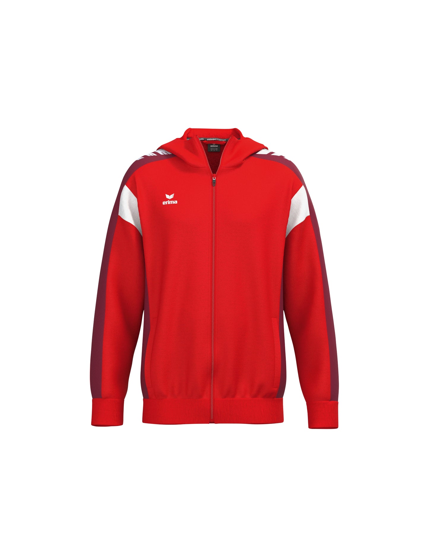 ERIMA CELEBRATE 125 Training Jacket with hood Kinder Rot