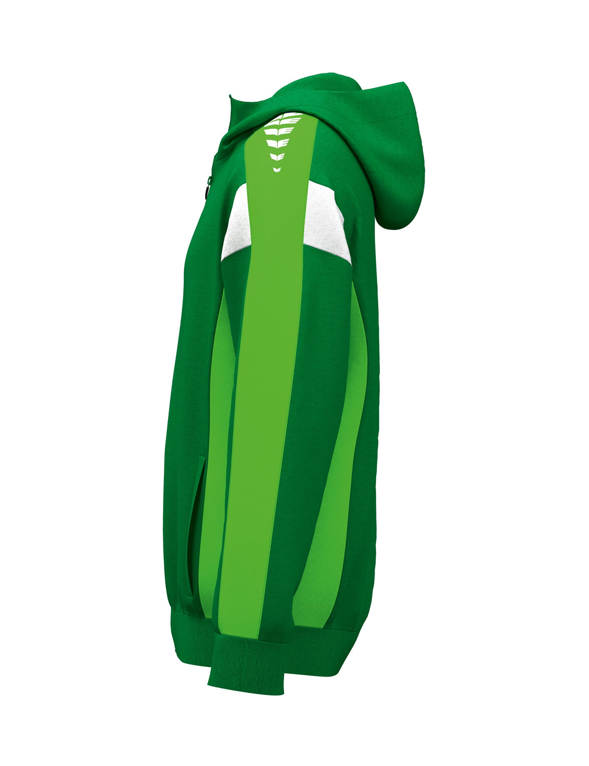 ERIMA CELEBRATE 125 Training Jacket with hood (smaragd/green gecko)