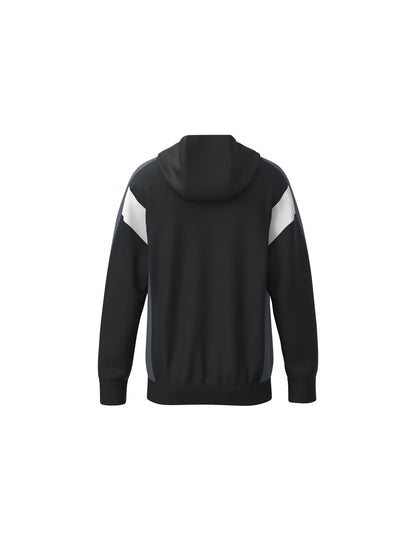 ERIMA CELEBRATE 125 Training Jacket with hood (schwarz/slate grey)