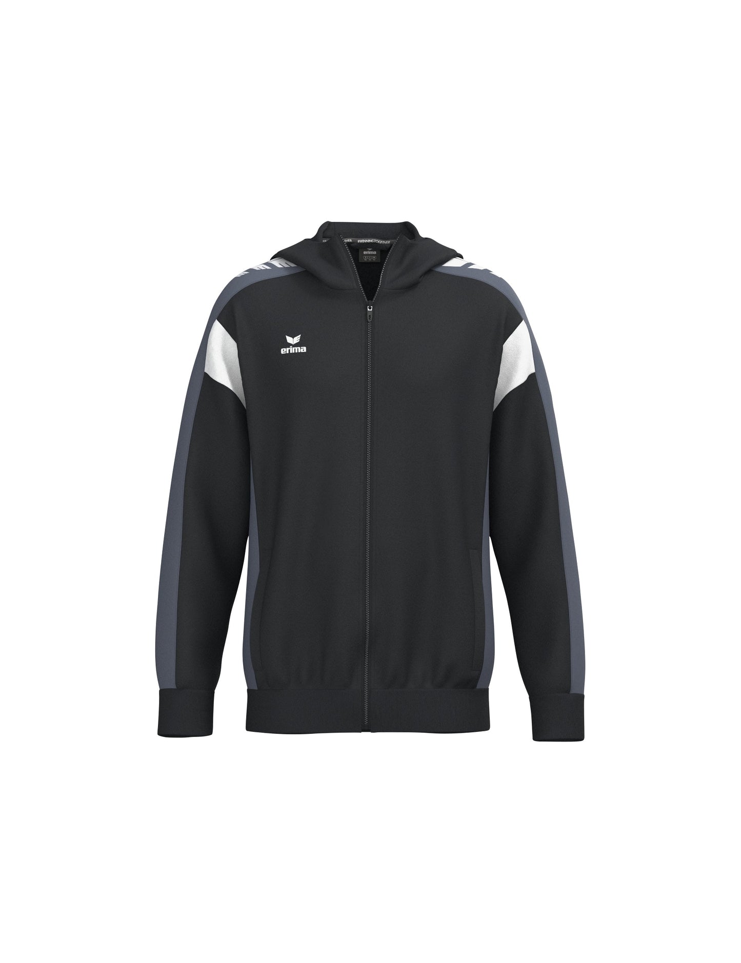 ERIMA CELEBRATE 125 Training Jacket with hood Unisex Schwarz