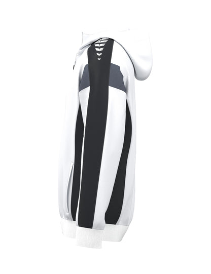 ERIMA CELEBRATE 125 Training Jacket with hood (weiß/schwarz)