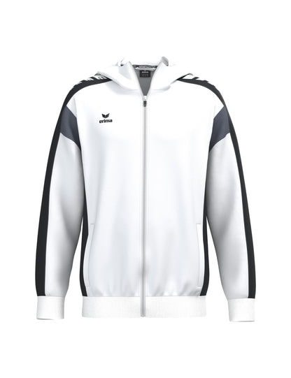 ERIMA CELEBRATE 125 Training Jacket with hood (weiß/schwarz)