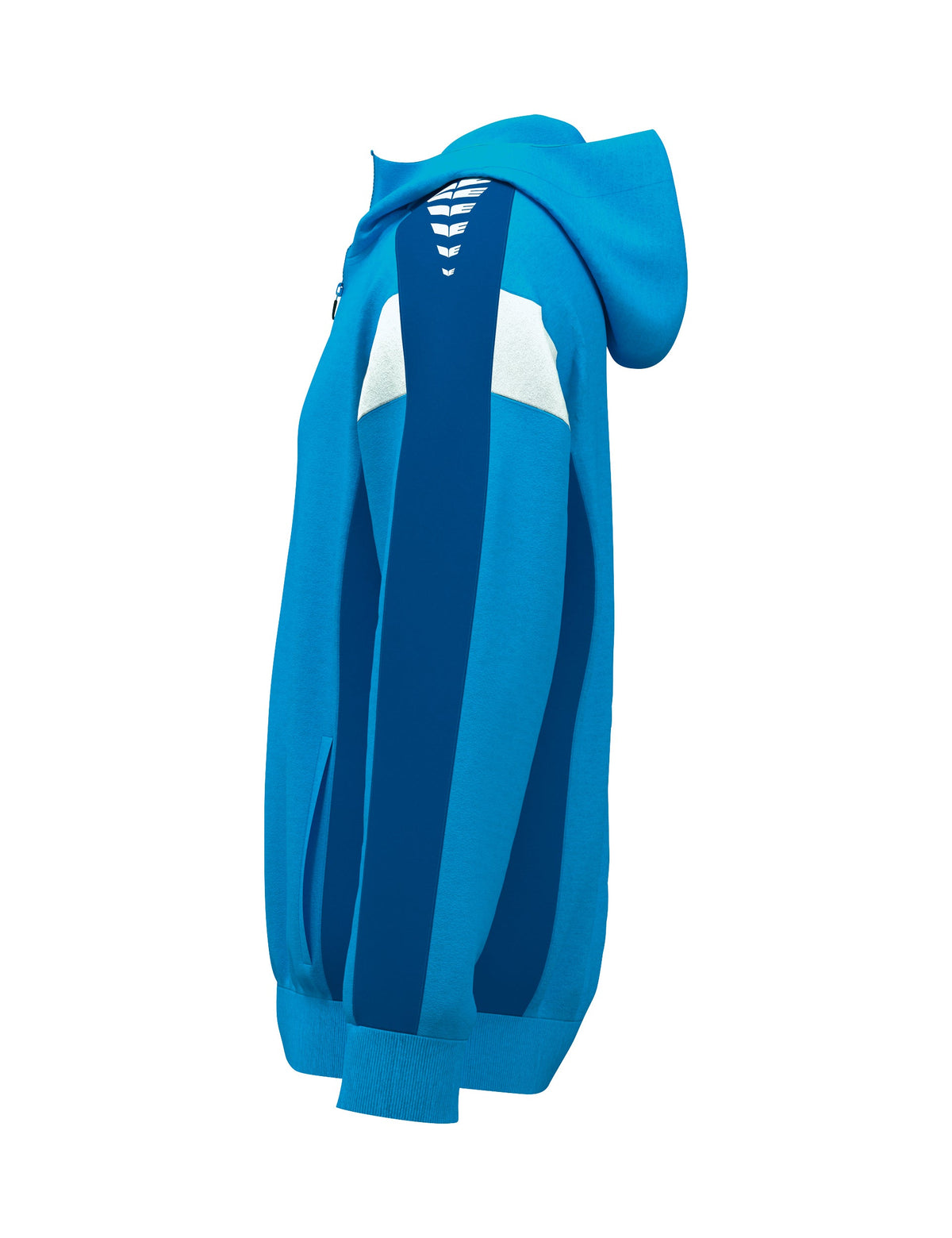 ERIMA CELEBRATE 125 Training Jacket with hood (curacao/new royal)