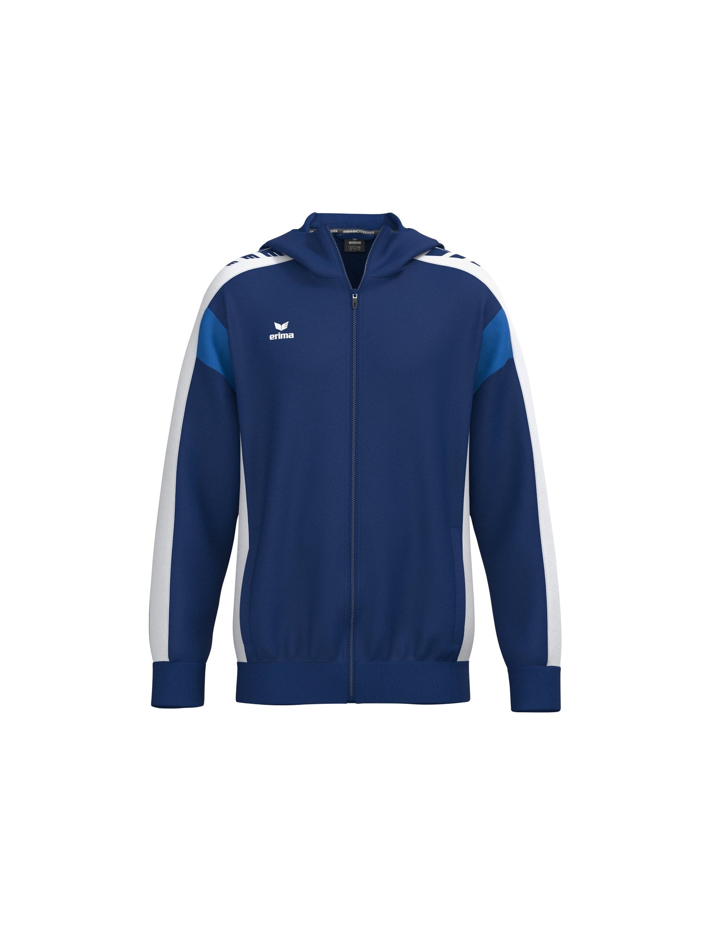 ERIMA CELEBRATE 125 Training Jacket with hood Kinder Blau