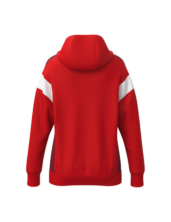 ERIMA CELEBRATE 125 Training Jacket with hood Damen (rot/new bordeaux)
