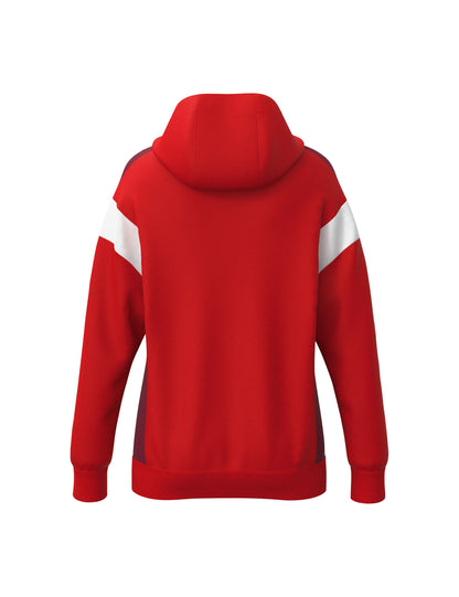 ERIMA CELEBRATE 125 Training Jacket with hood Damen (rot/new bordeaux)