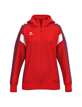 ERIMA CELEBRATE 125 Training Jacket with hood Damen (rot/new bordeaux)
