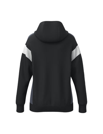 ERIMA CELEBRATE 125 Training Jacket with hood Damen (schwarz/slate grey)