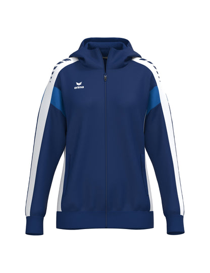 ERIMA CELEBRATE 125 Training Jacket with hood Damen (new navy/weiß)