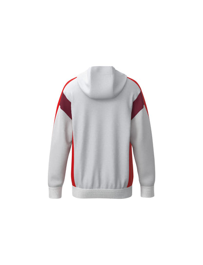 ERIMA CELEBRATE 125 Training Jacket with hood (weiß/rot)