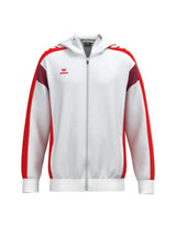 ERIMA CELEBRATE 125 Training Jacket with hood (weiß/rot)
