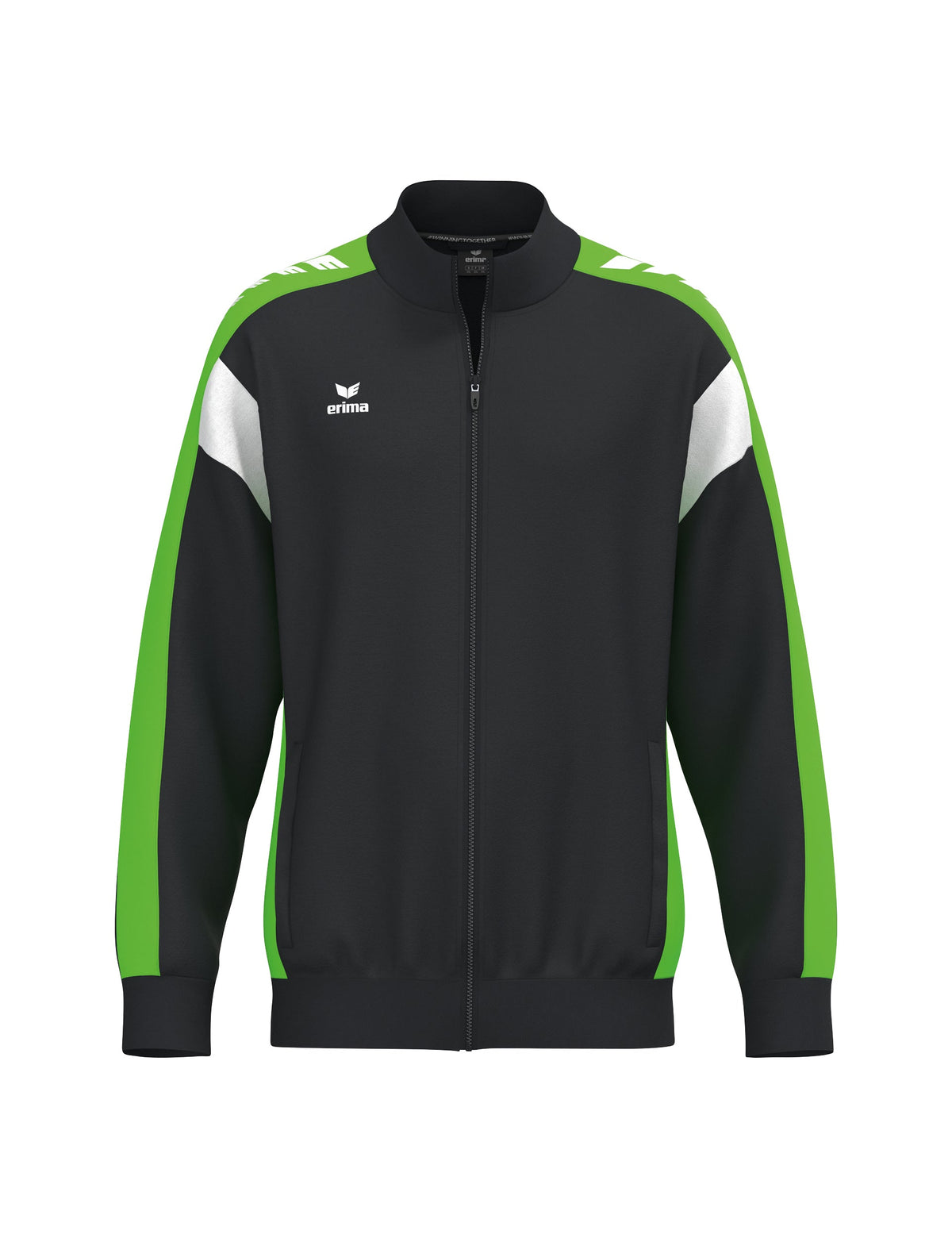 ERIMA CELEBRATE 125 Training Jacket (schwarz/green gecko)