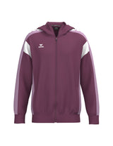 ERIMA CELEBRATE 125 Training Jacket with hood (burgundy/lavender)