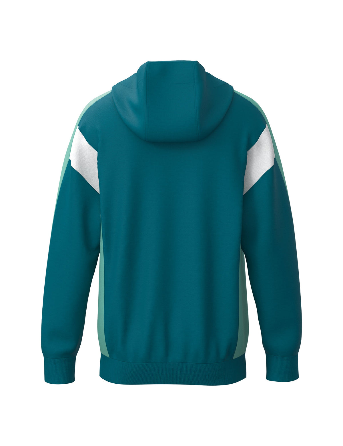 ERIMA CELEBRATE 125 Training Jacket with hood (tahitian blue/mint)